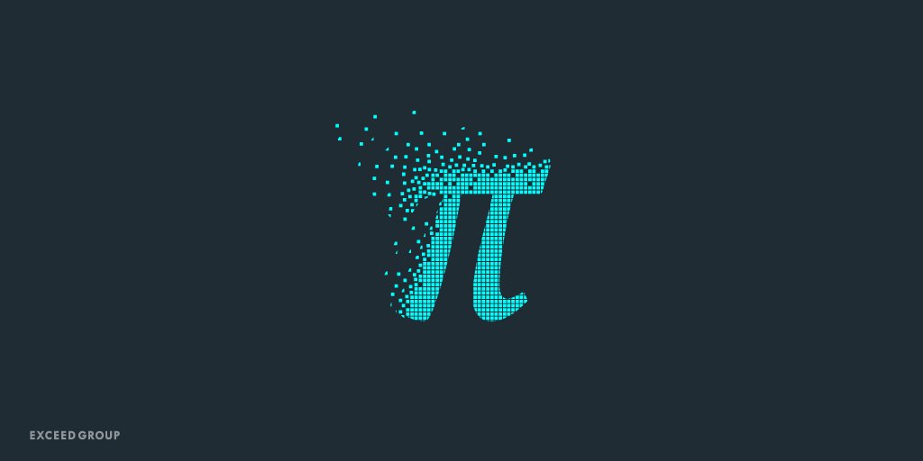 Happy Pi Day! March 14th (3.14) marks the celebration of this mathematical constant. 
FAST FACT: the world record for Pi calculation is 22.4 trillion digits. #nationalpiday #mathematics #goexceed