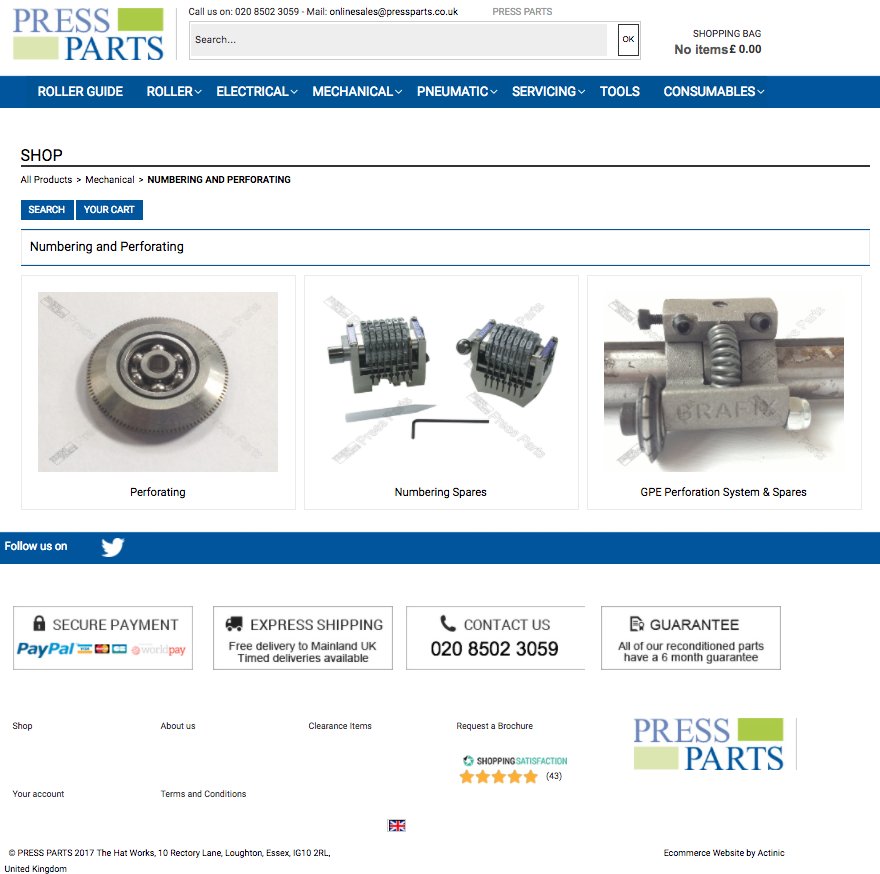 Printerpat's tweet photo. Replacement numbering and perforating parts available from Press Parts Ltd including our very own manufactured numbering boxes. Call 020 8502 3059 for more details or go to our website - https://t.co/xLwG2QoYtg - Thank you https://t.co/maYNHew1oP