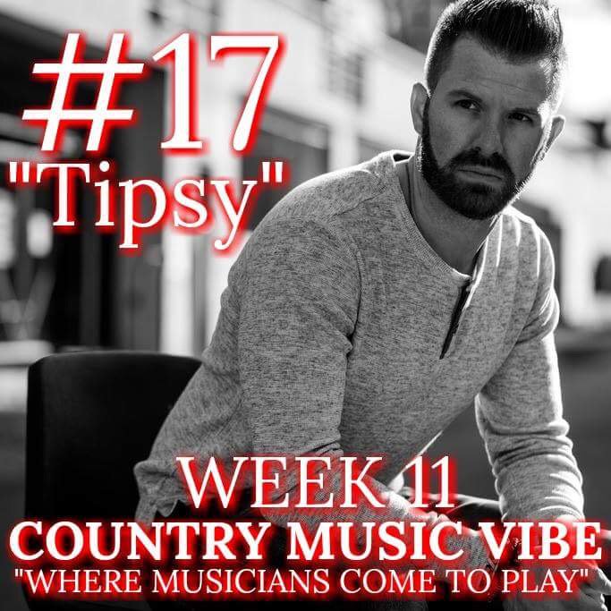 A HUGE thank you again to @countrymusicvibes !! 'Tipsy landed at #17 on their independent charts and we couldn't be more thankful 😎 #blessed #workinghard