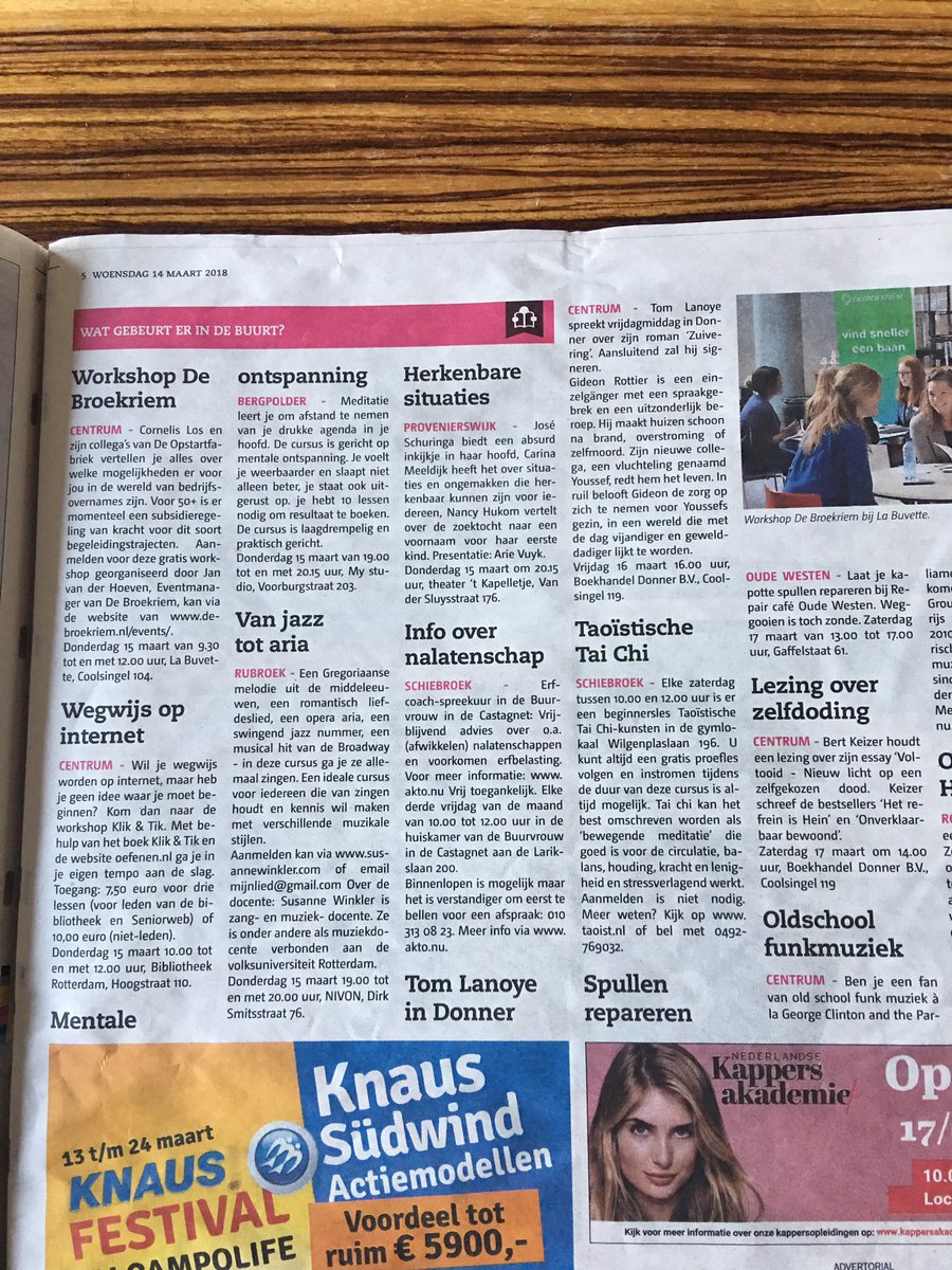Akto_erfcoach's tweet photo. Vandaag in De Havenloods: #Erfcoach-spreekuur met vrijblijvend advies over #nalatenschappen van  #Akto in de #Buurvrouw in de #Castagnet elke 3e vrijdag van de maand; dus ook a.s. vrijdag 16 maart. Voor meer info of aanmelden: 0103130823 https://t.co/QF8U0DlwBi