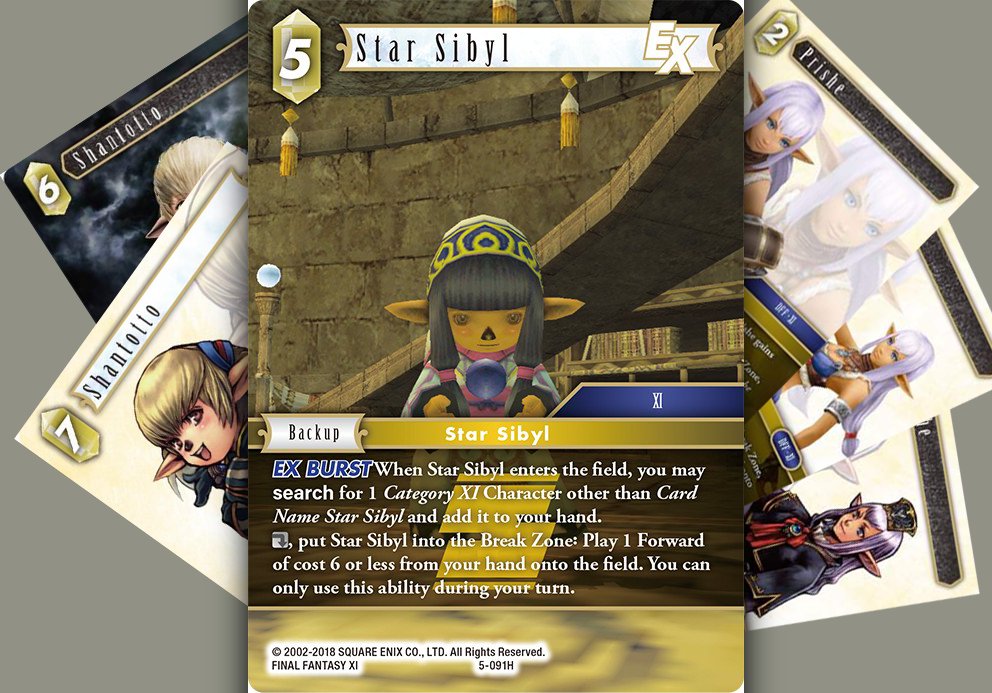 FFTCG_Canada's tweet photo. Gotta say this one has me very excited! :D 
An ExBurst searcher for all your shantotto/prishe needs! Also any FF XI coming out in the new set! 

Can't wait! https://t.co/fVFTGF26KK