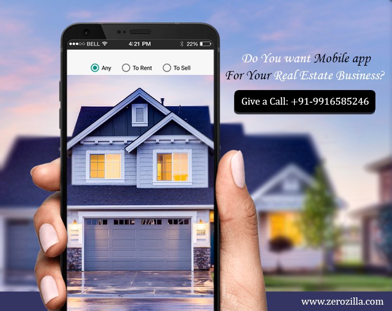 Zerozilla_com's tweet image. Avail our customized apps to help house hunters!
Get more sales with more customers!
Talk to our experts today! Check out now @ zerozilla.com Or Call +91-9916585246

#RealEstateMobileAppDevelopment #HireAndroidDeveloper #HireIOSDeveloper #Mobileapp #Android
