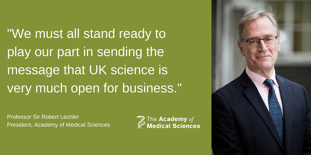 acmedsci's tweet photo. Just published: our President's blog on #Brexit 
Read it here #brexitsci #ScienceBrexit #ScienceEU https://t.co/r7QCnWJqNd https://t.co/uqRr7V0alk