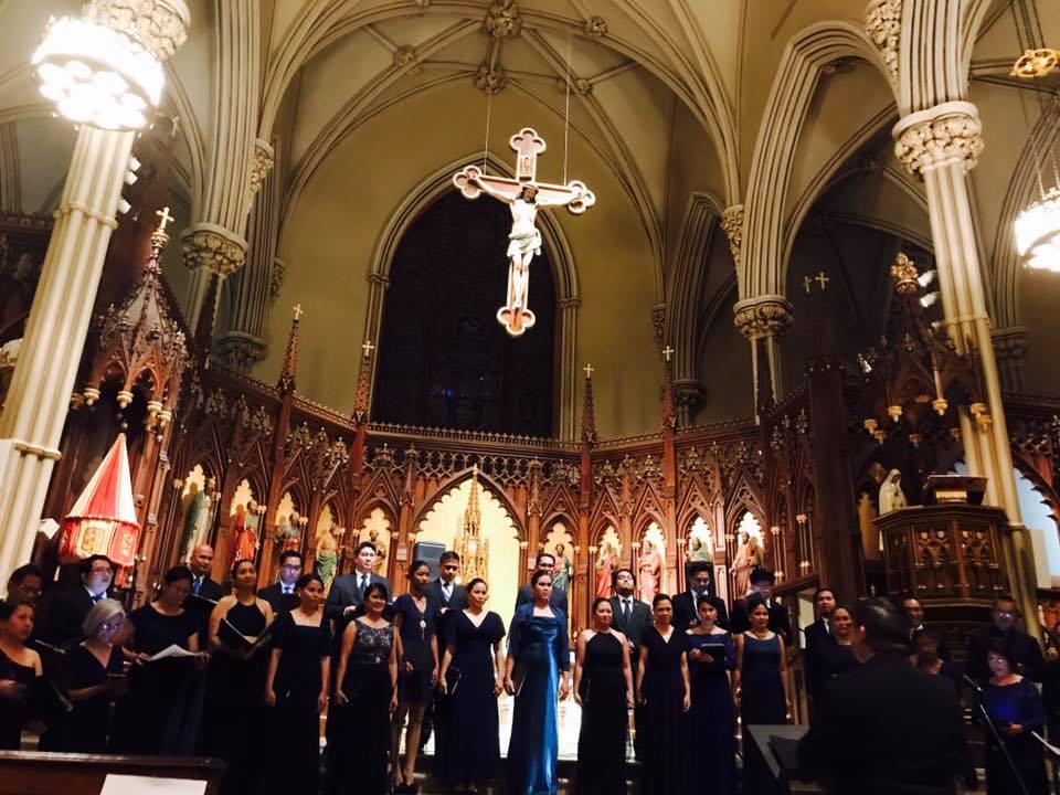 rv_choirs's tweet photo. Joining us on Saturday to sing the Mozart Coronation Mass is the San Lorenzo Ruiz Choir of New York, a volunteer group of talented Filipino singers, directed by Rogelio Penaverde. #MozartinPrinceton https://t.co/QQNeYhNis9