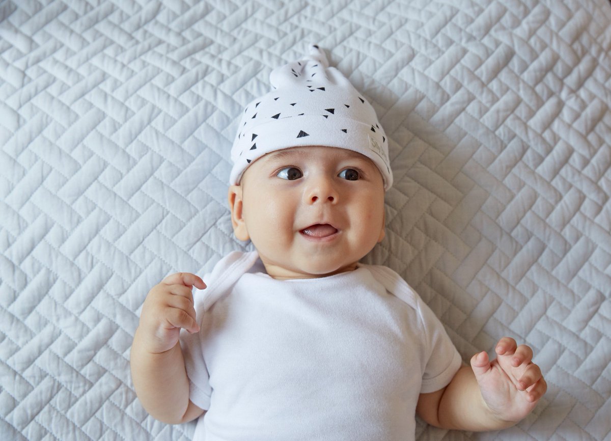 Keep your newborn’s head warm and cosy with our jersey hats; they will be snug wherever they are. bit.ly/2sw3ZvJ