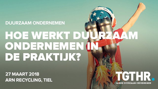 TgthrNL's tweet photo. Starten met duurzaam ondernemen: Hoe werkt duurzaam ondernemen in de praktijk? Bezoek de catch-up op 27 maart a.s. en Rob van Tilburg van @Sustainalize legt het je uit! 
https://t.co/tbIsUn9ox4 … 
#mvo #duurzaamheid #mvonl #tgthrnl https://t.co/71aa1sTpgP