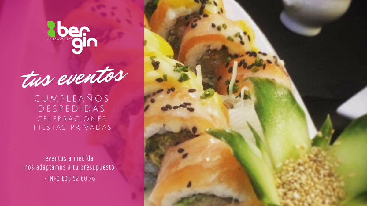 ¿Despedidas de casado? ¡¡También!! Todo tipo de celebraciones tienen cabida por menos de lo que imaginas en #BerginAfterwork #Coruña