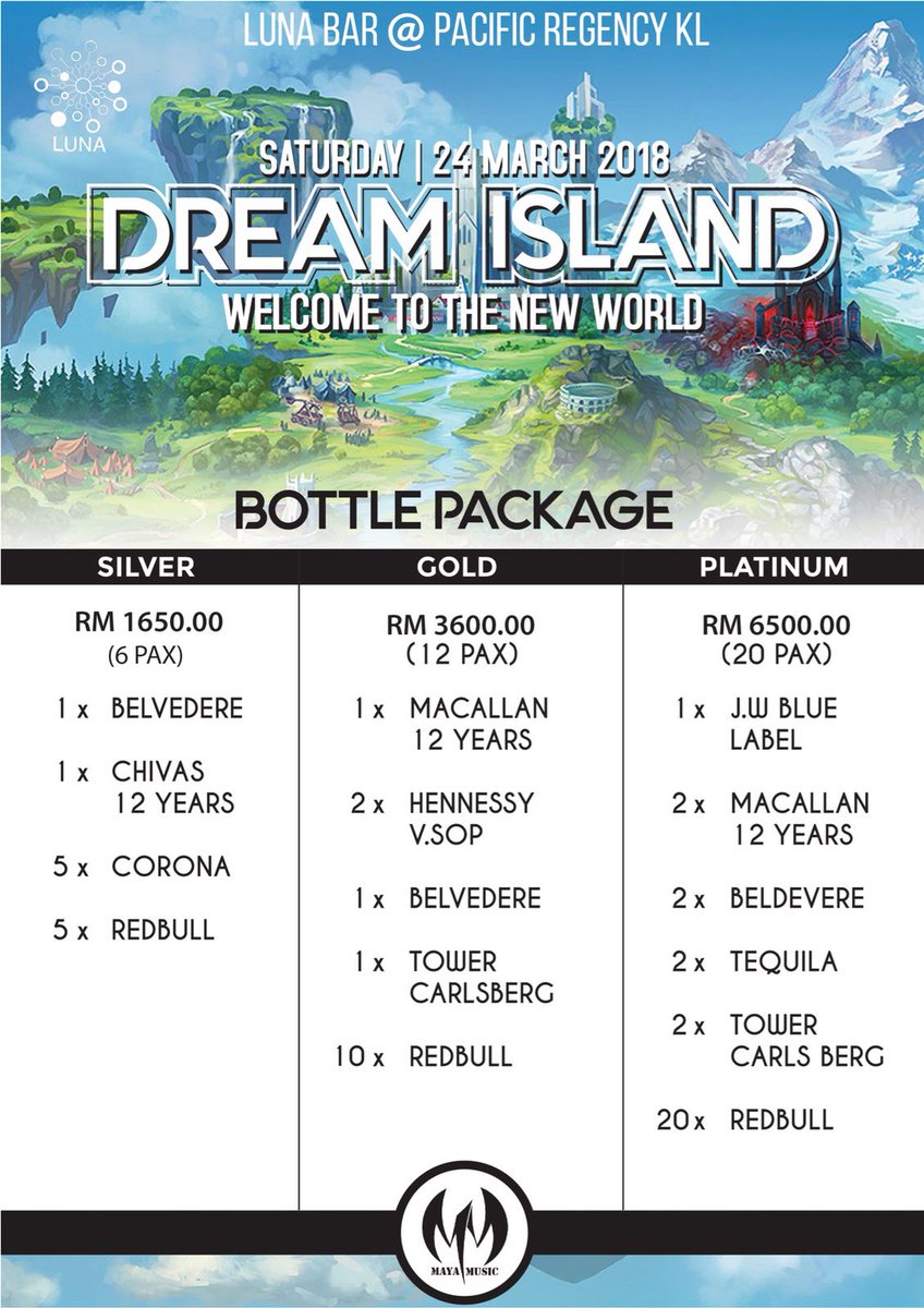 ShaffRaffzey's tweet photo. Hola guys! The Dream Island POOL PARTY presale tickets still on sale + its limited! Grab your ticket now from me &amp; can book the bottle package as well.

Presale RM40
Doorsale RM55

@ShaffRaffzey 0176422879

COD Klang Valley AREA at your convenience! https://t.co/UtTuzPX10X