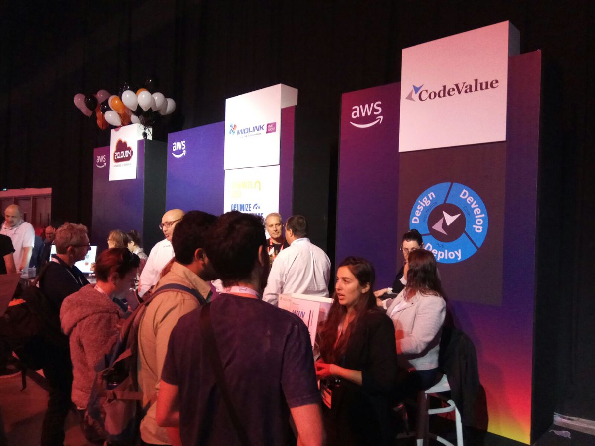 CodeValue's tweet image. Design Architecture, Develop Code, Deploy App. Come meet the #CodeValue experts at @awscloud Summit. #AWSSummit