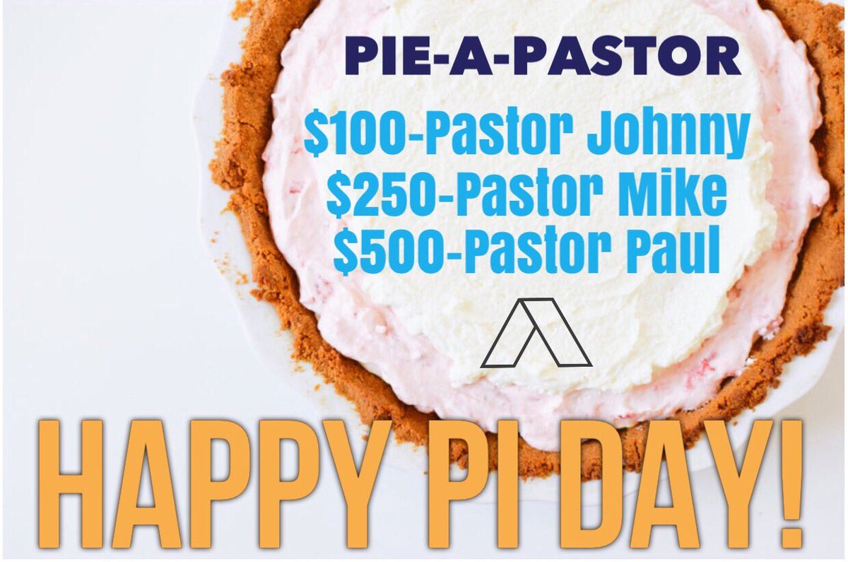 ALIVEcolumbus's tweet photo. In honor of #piday we are adding some sweet goals too our  @speed_the_light giving tonight! Bring your 💵 and let’s see if we can Pie all three!
-
-
#aliveadventures 
#wearealive https://t.co/KjbgFP6ymi
