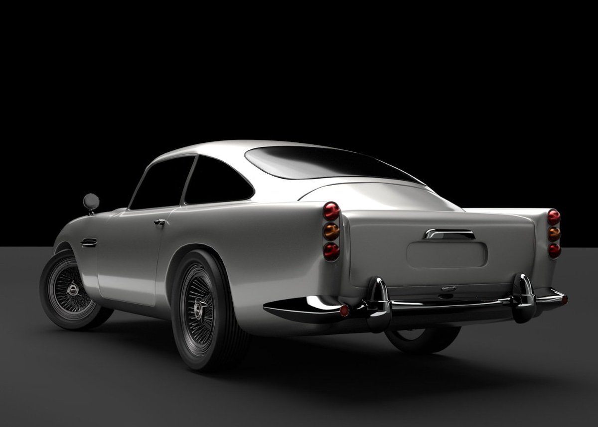 IAlejandroRoman's tweet photo. Aston Martin DB5 para una práctica del Master de 3D con Maya en @LightboxAcademy. Modelado con #Maya, texturizado con #SubstancePainter y renderizado con #Arnold https://t.co/ciGRnxLCFy