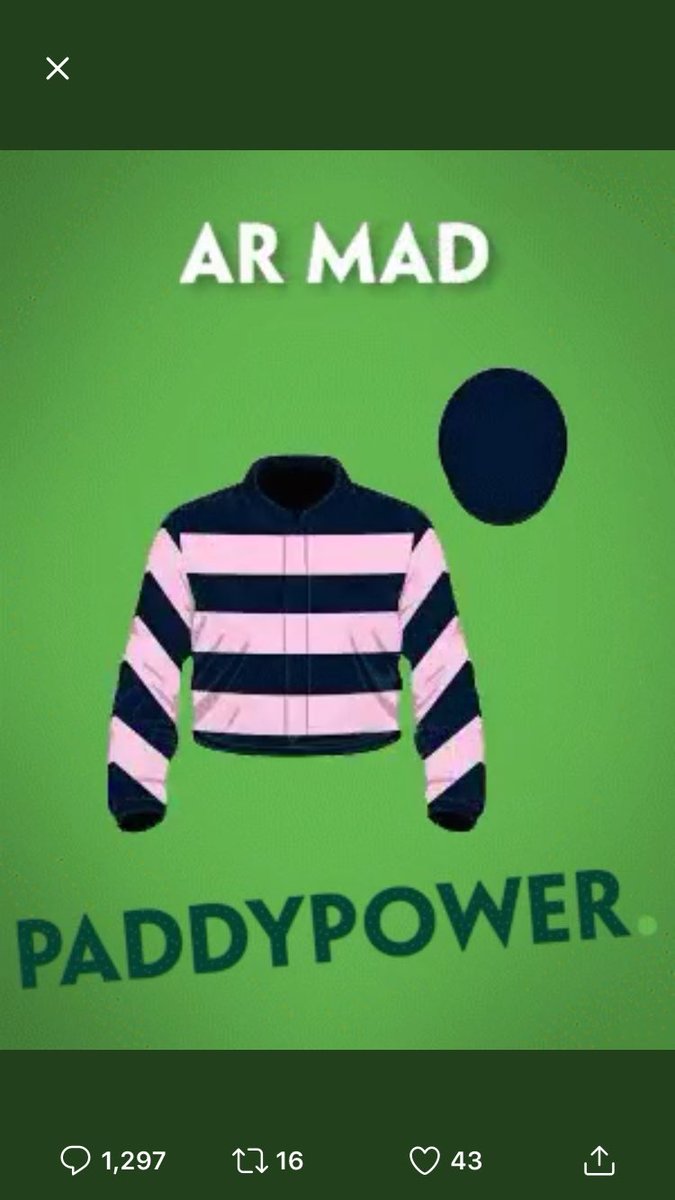 thetmcblog's tweet image. Come on @paddypower show me some Cheltenham love #armad #iammad #PPCheltenham