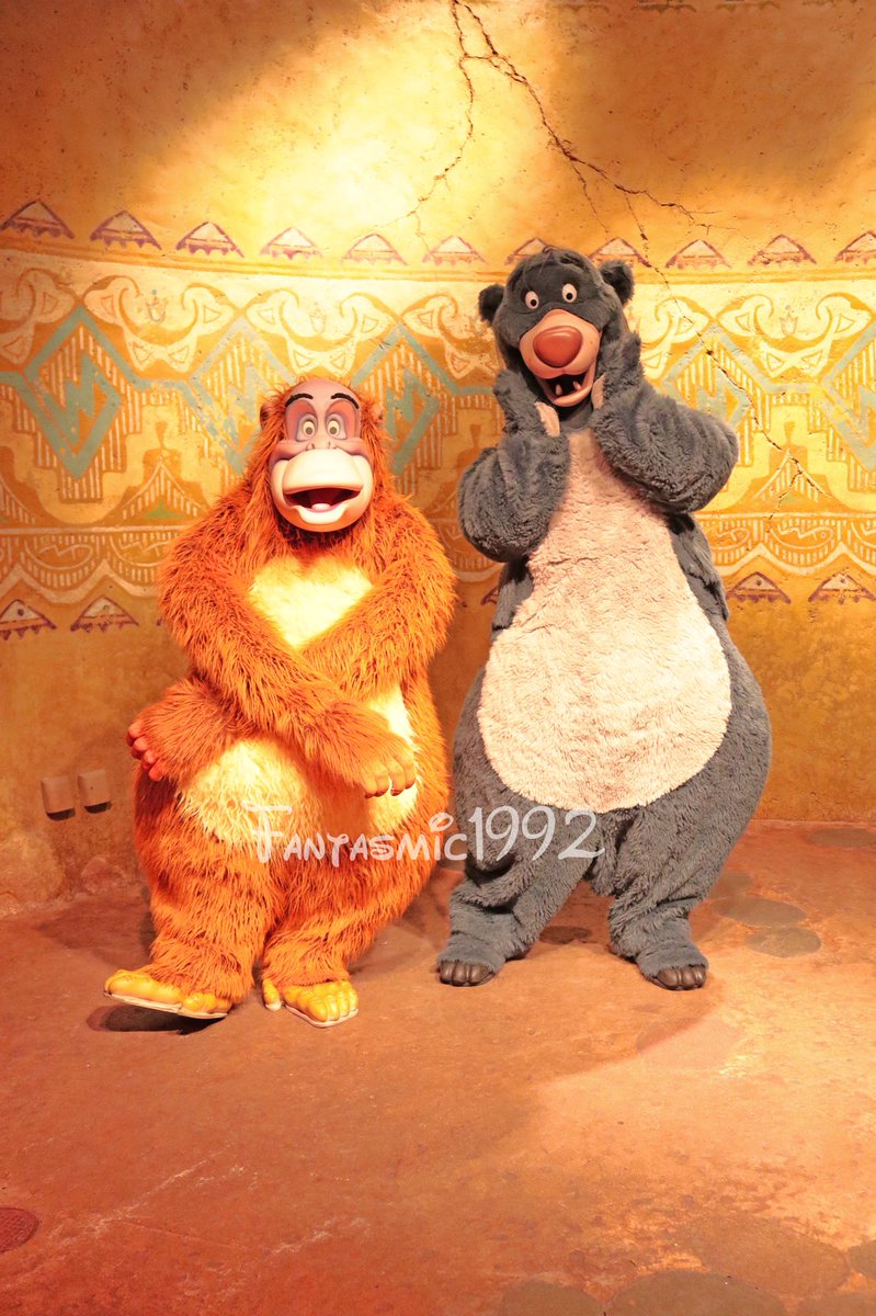 せんちょ Shaghai Disneyland Jungle Book Baloo King Louie Shdl Disneyland Junglebook Baloo Kinglouie Disney Disneygram Disneyphoto Disney Shanghaidisneyland ディズニー写真 ディズニー 上海ディズニーランド ジャングルブック