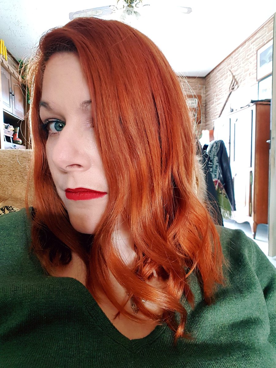 drinou81's tweet photo. Ça pousse, ça pousse 😁 #Gingerhead #Curvyhair #longhairsoon 💪😁😎 https://t.co/F3wYx1rTI5