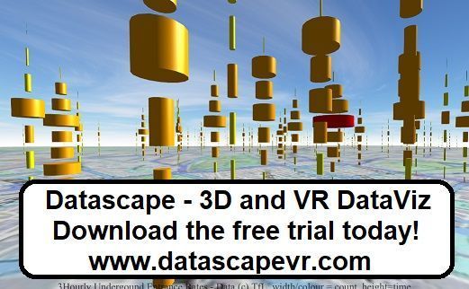 Download a free trial of Datascape and start analysing your data in #3D and #VR #DataViz buff.ly/2FiFvJn #DataScience