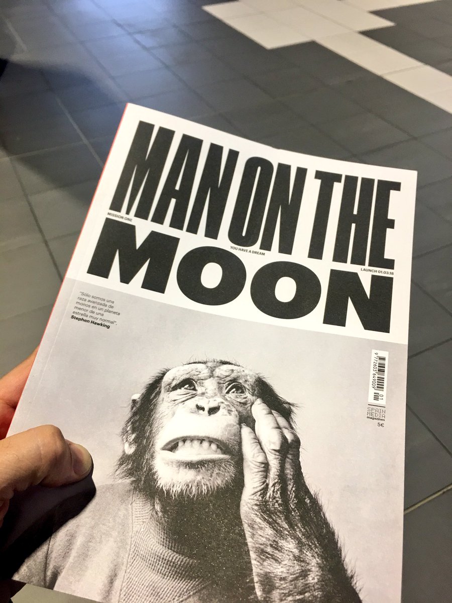 Leamos #MissionOne @manonthemoonmag 🚀