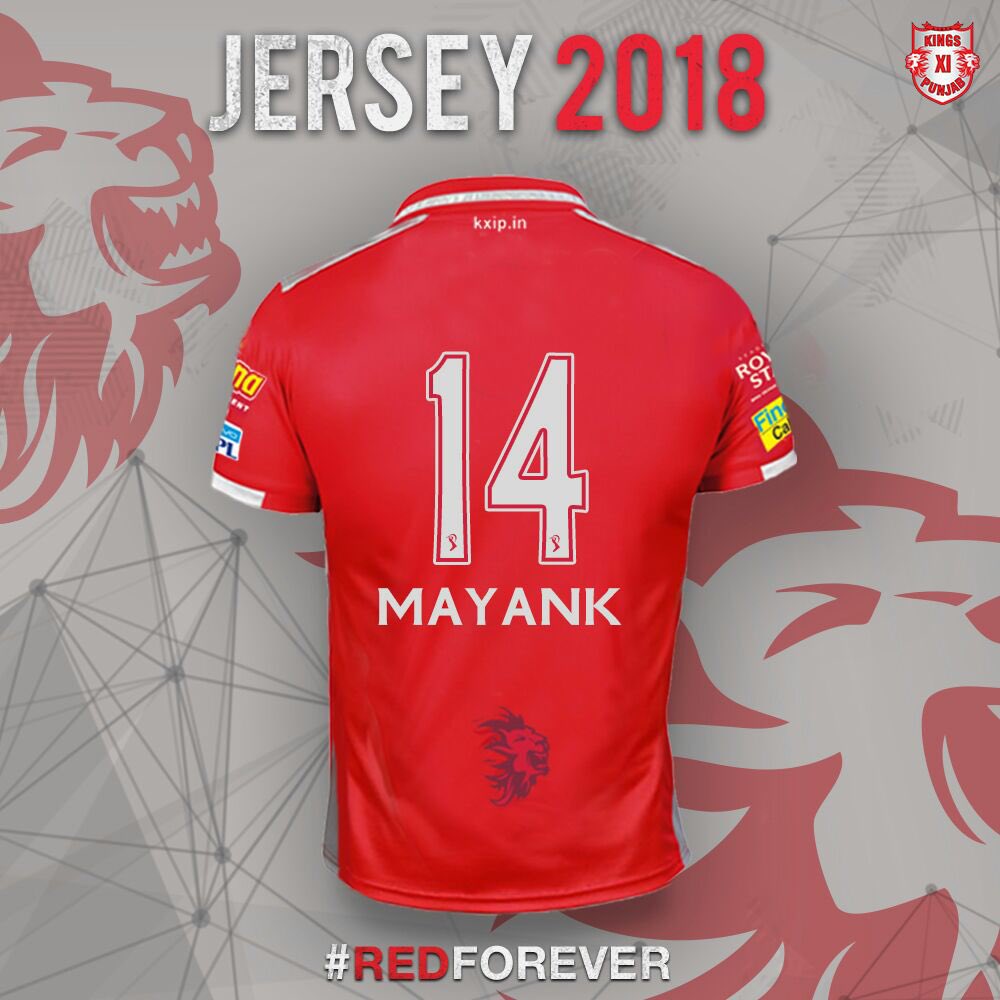 mayank agarwal jersey number