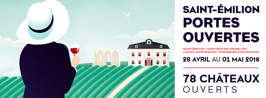 Nous participons au  Week end Portes Ouvertes du 28 avril au 1er mai 2018 Ouverture de 10h00 à 19h00 sans RV <a href="/Vinsstemilion/">Vins Saint-Emilion</a>