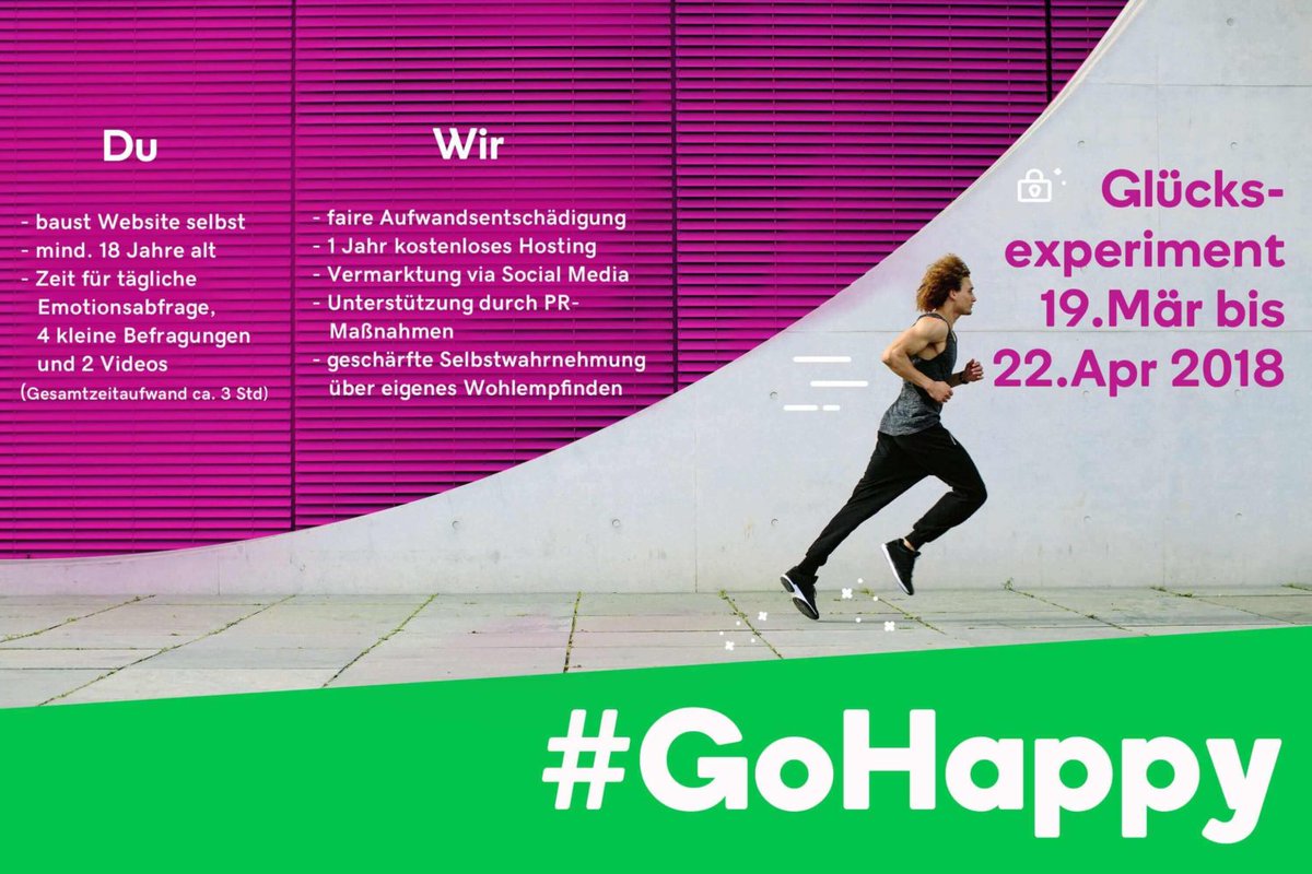 GoDaddyDE's tweet photo. Macht die eigene Website glücklich? Wir begeben uns auf die Suche nach dem Glück und vielleicht willst Du ja mitmachen? Hier geht's zu den Infos und der Bewerbung: https://t.co/aiM2W87vuI #GoHappy #GoDaddyBlog https://t.co/otXDg1flsx