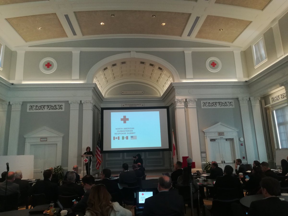 urplat's tweet photo. Honoured to have been invited to the North American Humanitarian Response Summit by the @RedCross, and proud to see our tools used to support in planning the response to major international disasters https://t.co/g7LZprMCg9