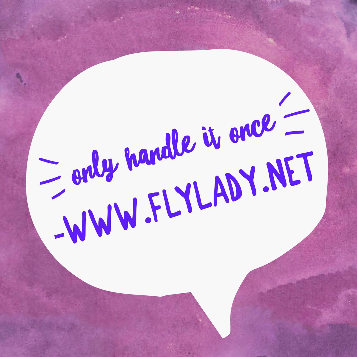 THEFLYLADY's tweet photo. OHIO METHOD: ONLY HANDLE IT ONCE!
#Routines #FlyLady #Savetime #onlyhandleitonce
https://t.co/1Kw57kTdP7 https://t.co/PZ2KewksHM