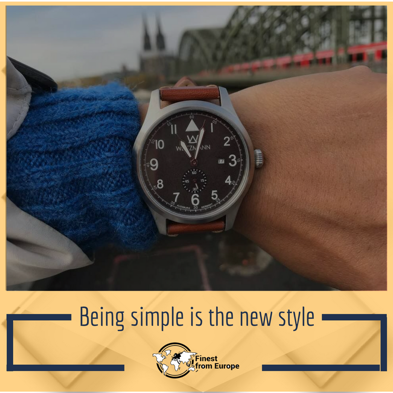 FFEurope's tweet photo. Do you like to keep your style simple, yet impressive?
Then, your search for ‘your kind of watch’ ends here! Buy Weitzmann Jäger 109 Pilot Watch now at https://t.co/5aYeQkdmkl
.
#luxurylife #LuxuryWatch #watches #fashion #Accessories https://t.co/yms3ZUvG2G