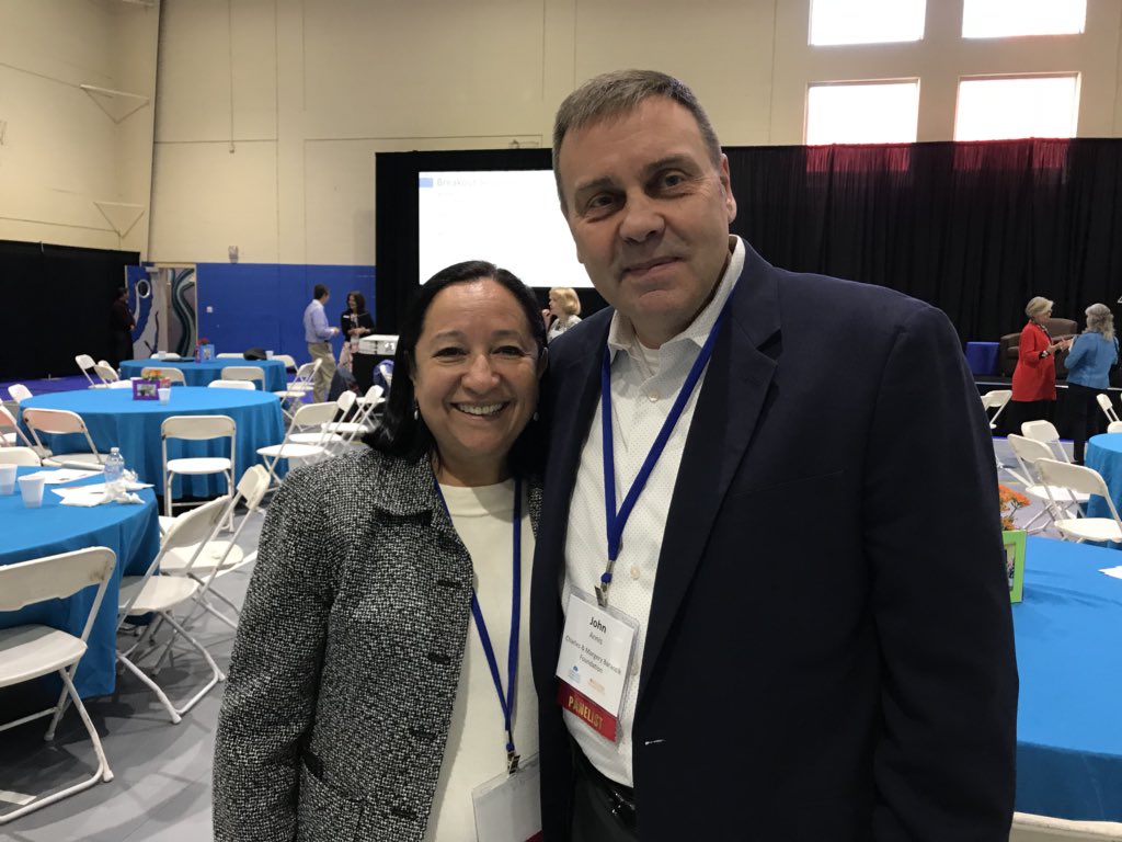 UnidosNow's tweet photo. The common theme of the opening panel in the 2nd day of the @CFSarasota’s #2GenSummit: @JohnFAnnis (@BarancikCMBF) is an angel to so many organizations. Many of the great #2Gen programs in our community at large have started out of a single conversation with him. Thank you, John. https://t.co/TFhwQlT1V4