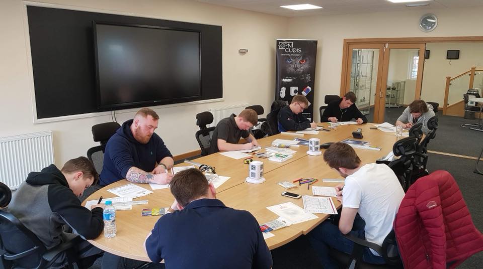 Jake hosting the STAGE 2 apprentice competition. Thank you <a href="/CPNCudis/">CPN-Cudis</a>  for being very accommodating and providing the venue. And a massive thanks to our sponsor <a href="/ClickScolmore/">Click Scolmore</a>  for providing the guys with goodies. Well done all that attended. #SwitchedOn