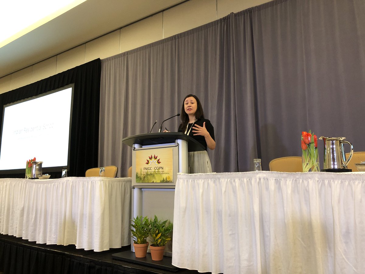 waneekhm's tweet photo. #RHSat20 Amy Bombay opens the second day of the #FNIGC “The Path to The First Nations” conference. Today highlights the Regional Health Survey Phase 3 report with presentations from those who wrote the report https://t.co/XDA80OxVWc