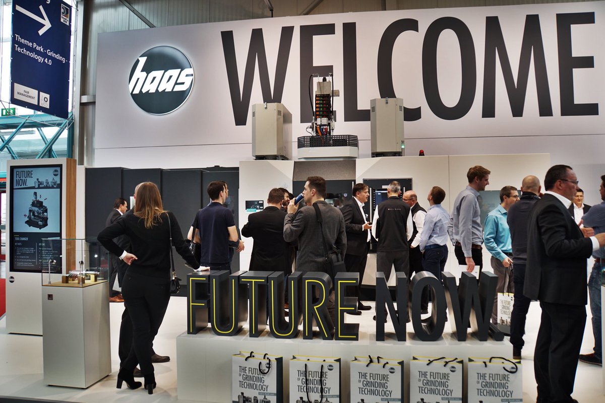 multigrind's tweet photo. FUTURE NOW. 
Haas at #grindtec2018 
We look forward to your visit!
Hall 7, booth 7001
#futureNow #selfiemirror #Grinding #Multigrind #HaasSchleifmaschinen https://t.co/AXb9Yuuimu