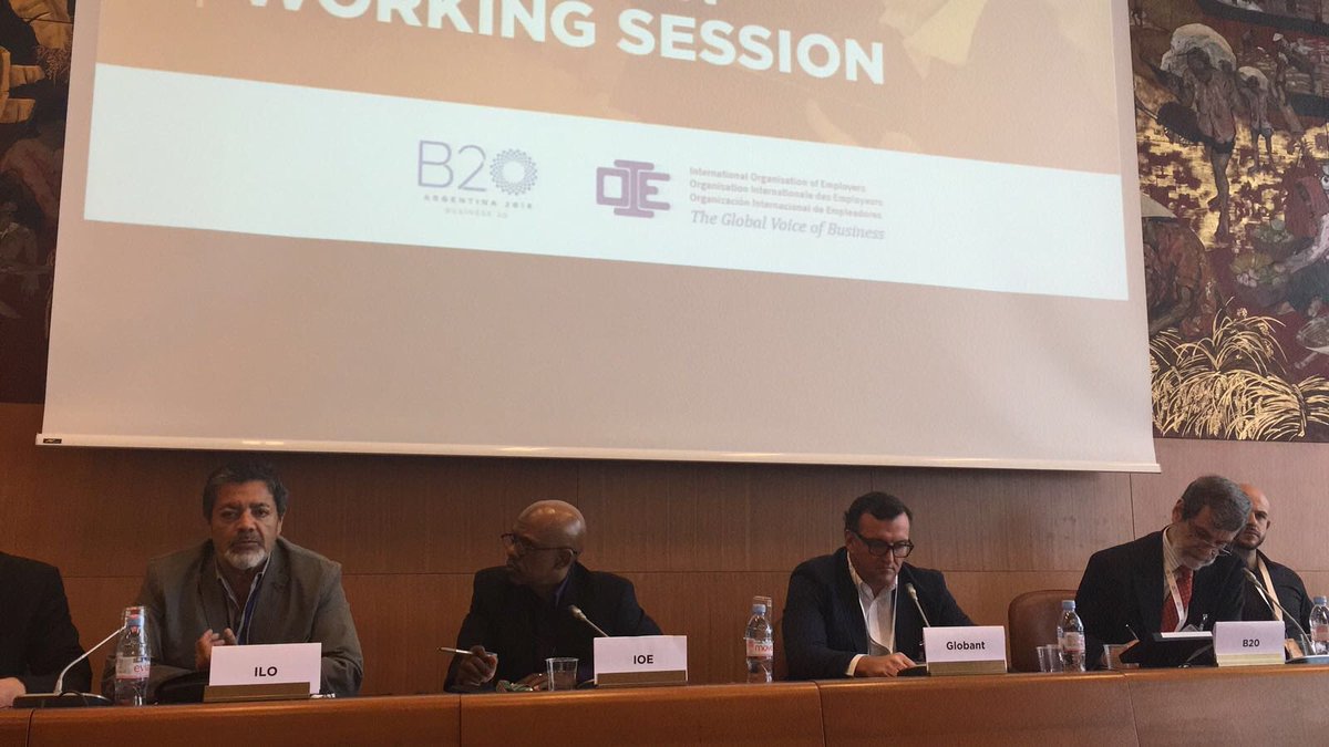 mpanzorreguy's tweet photo. @Tzoro1 @ioevoice @ #B20 EETF meeting in Geneva exploring possible engagement areas with L20 #digitalization #fow #skills #gender #newformsofwork https://t.co/3XfIl5FTsE