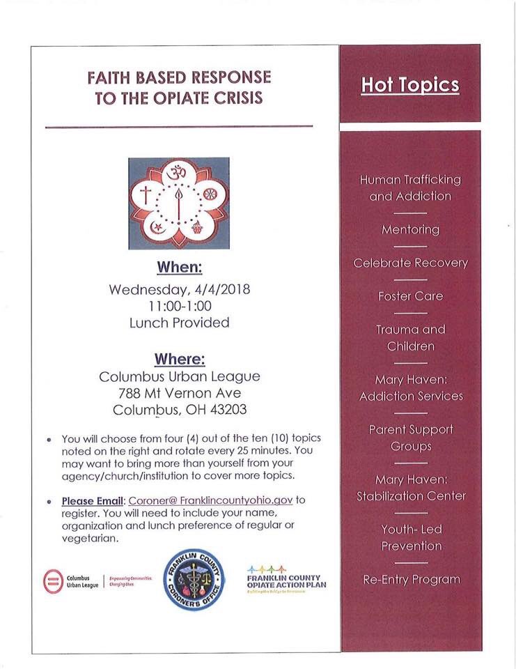 Collaboration is important to fight this epidemic!