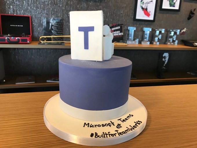 Microsoft Teams cake