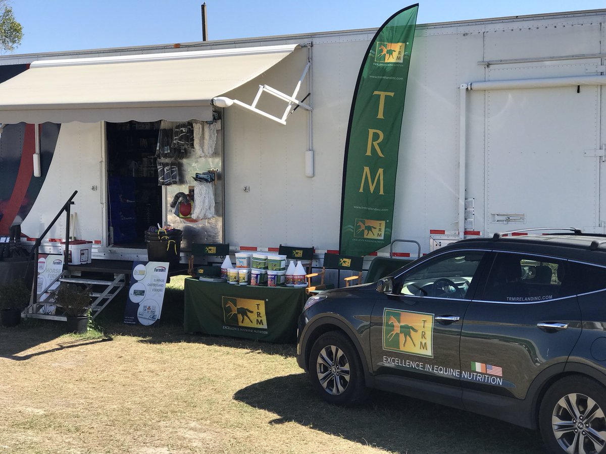 TRMAmerica's tweet photo. @TRMGabby is in Ocala this week! Stop by @FarmVet on location @HITSHorseShows Ocala @TRMNutrition #trmnutrition https://t.co/lupNxd7AE8