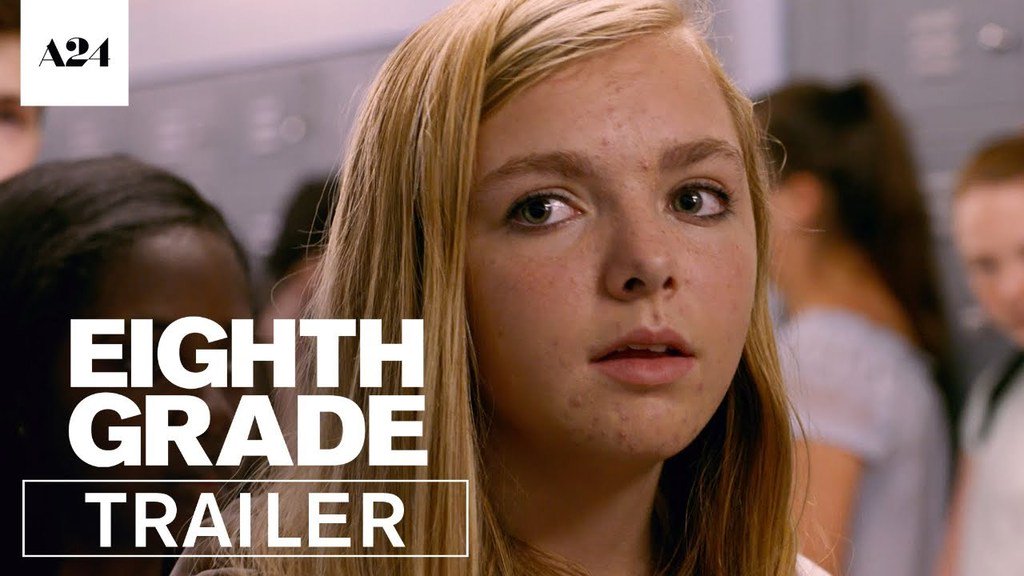 Luck_Video's tweet photo. "Eighth Grade - Official Trailer | A24" , posted by /u/Johnny_W94 -- see the reddit comments at: https://t.co/iy8S1lv22o https://t.co/2uKmygMhEY https://t.co/AH0qWCV0x9