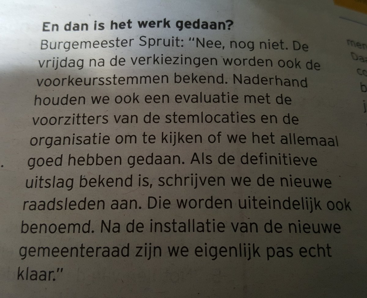 <a href="/gemlisse12drie/">gemlisse</a> Wat lees ik nu in Lisser Nieuws? Evaluatie voorzitters stembureaus? Is dat nieuw?