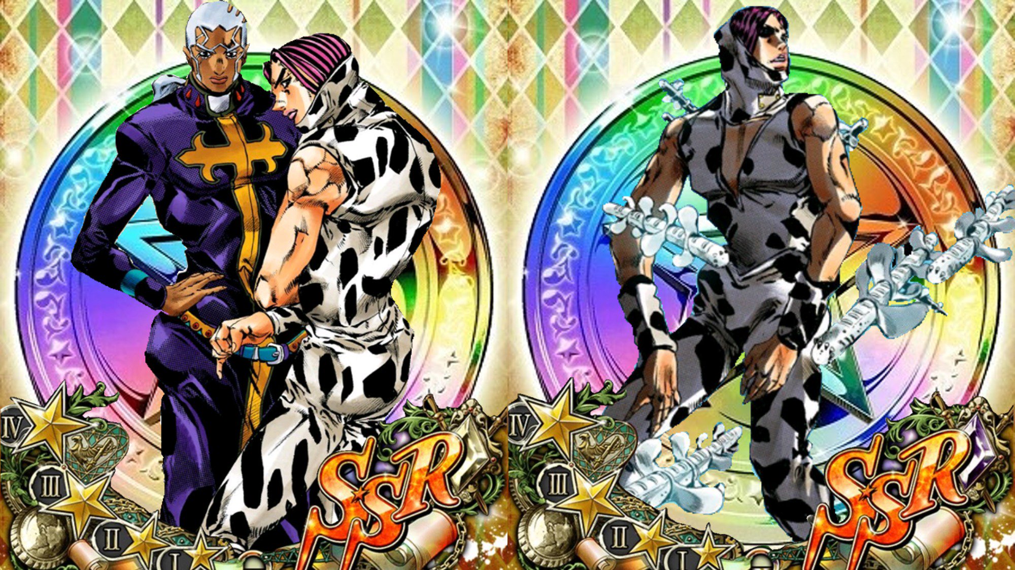 Twitter 上的 抹茶ババロア 人間はあの時地球を超えて成長したんだッ 価値のあるものは 精神の成長 なんだッ リキエルのssrが全色揃いました 誰か絵を描く力を下さい ジョジョss コラ リキエル スカイハイ T Co Bshnybfain Twitter