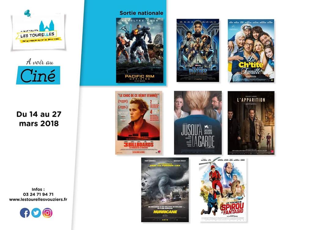 C'est à voir du 14 au 27 mars au cinéma Les Tourelles. Infos séances : lestourellesvouziers.com #cinema #lestourelles