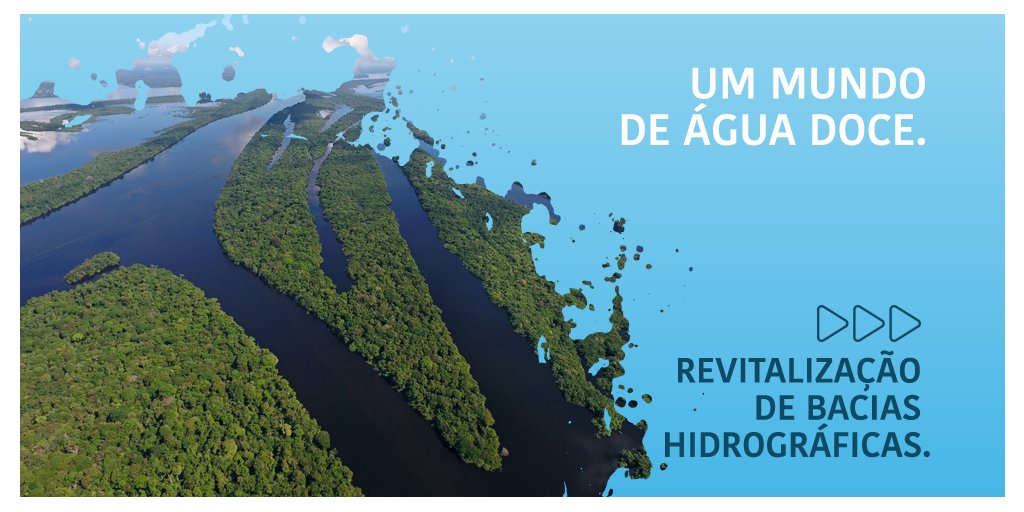 O Brasil tem cerca de 12% de toda a água doce do planeta. Para proteger o recurso natural mais importante do mundo, estamos revitalizando as 12 bacias hidrográficas brasileiras. Entenda a importância delas: goo.gl/iivZUe #CompartilhandoÁgua #FórumMundialDaÁgua