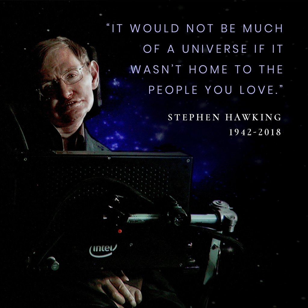 BuzzFeed's tweet image. RIP Stephen Hawking