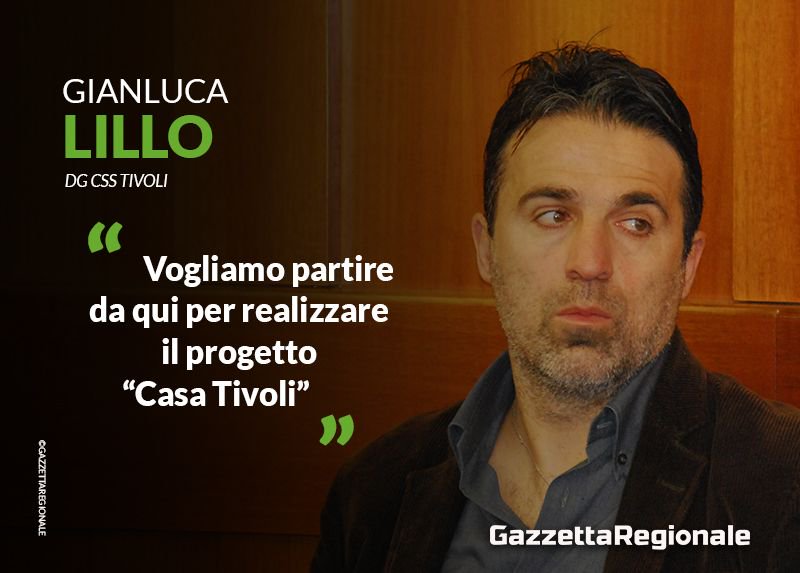 #Sportelegalità Gianluca #Lillo DG #CSS Tivoli