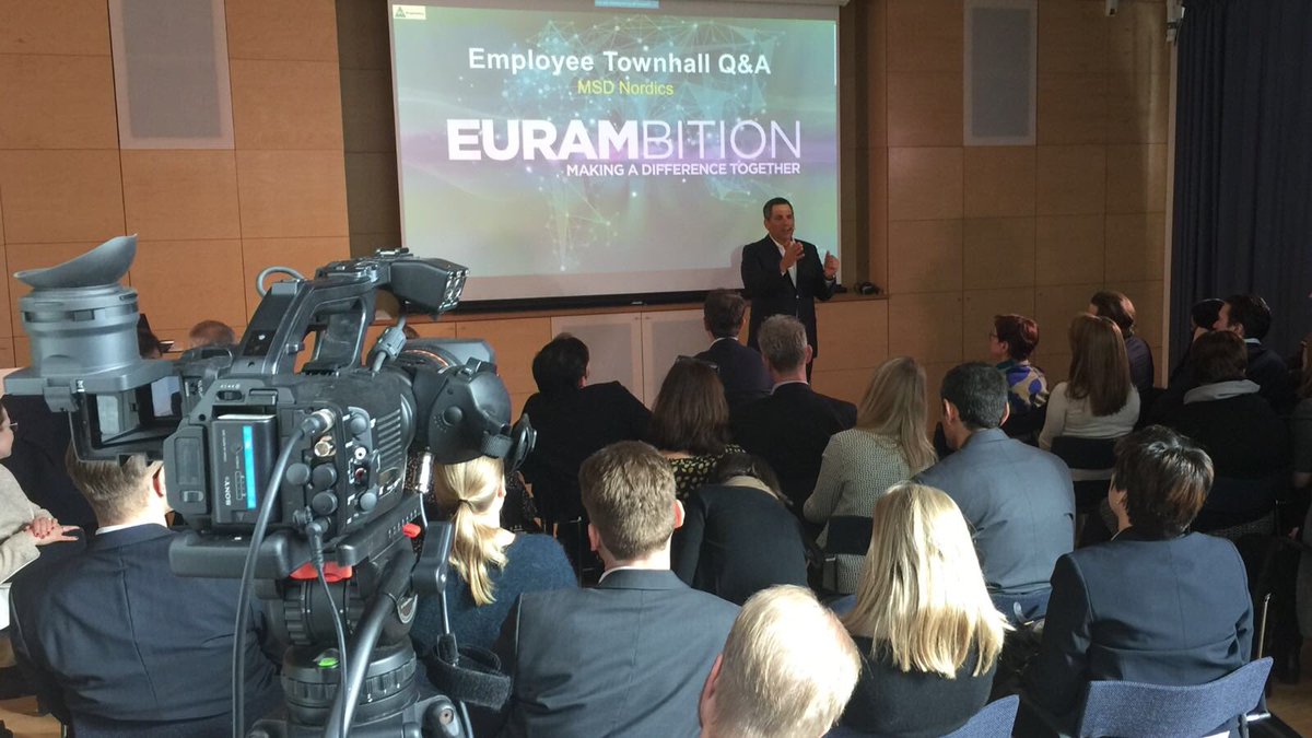 Feeling energized after spending two days with our Nordic team - great momentum and a determined mindset to save and improve lives - go Nordics!