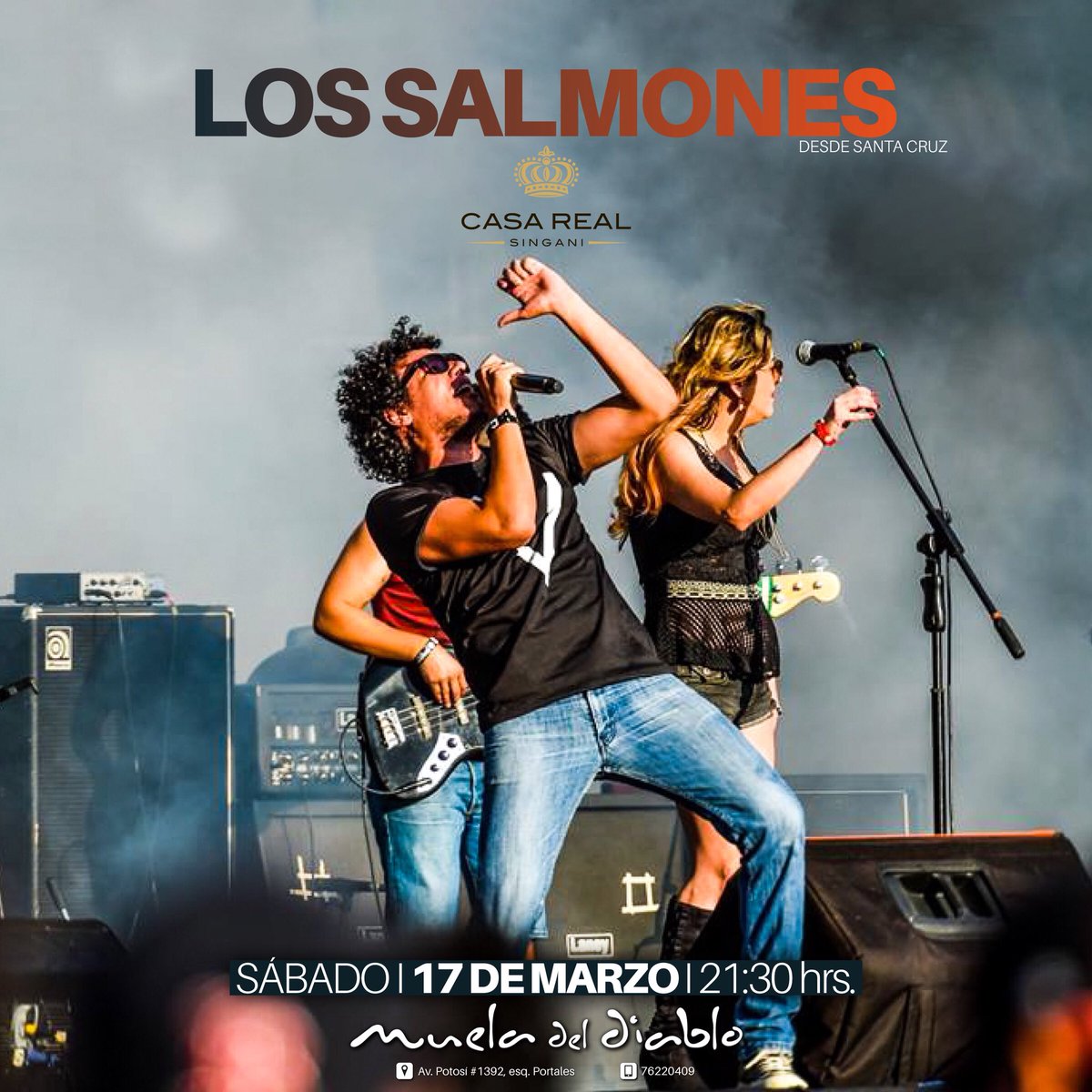 Este sábado !!! LOS SALMONES !!