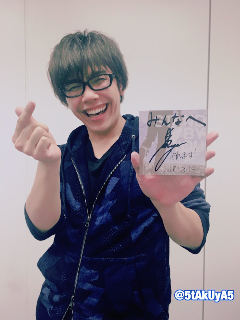 男性声優 佐藤拓也 サイン色紙 人気男性声優12人直筆サイン色紙(アイドリッシュセブン)の通販