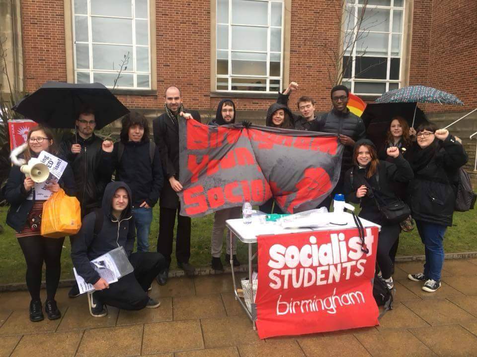 BhamSocialists's tweet photo. Socialist students AGM today! Arts Building, 6pm, room 119. Come along if you’d like to get active or to find our more #guildofstudents #hellobrum #myuobday https://t.co/muB3GvIZ9B