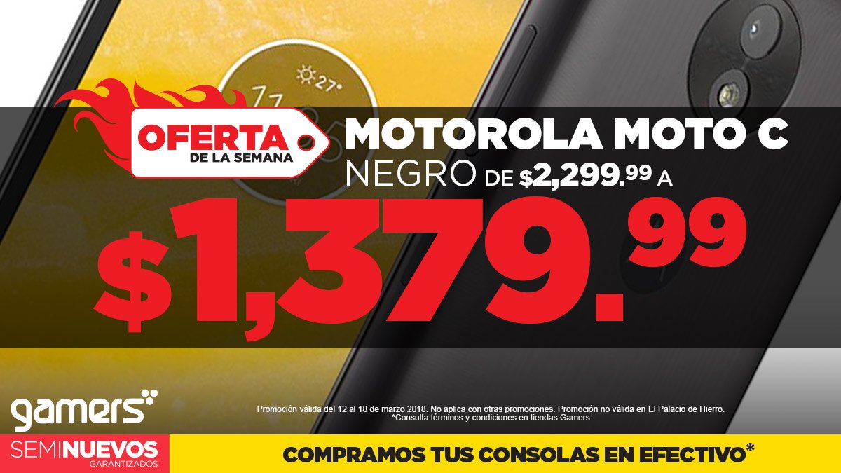 GamersRetail's tweet photo. ¡La #OfertaDeLaSemana tiene para ti un celular #MotorolaC y el juego de #FarpointVR casi a mitad de precio! https://t.co/TfpijpJxVg https://t.co/bLXgvUJ48V