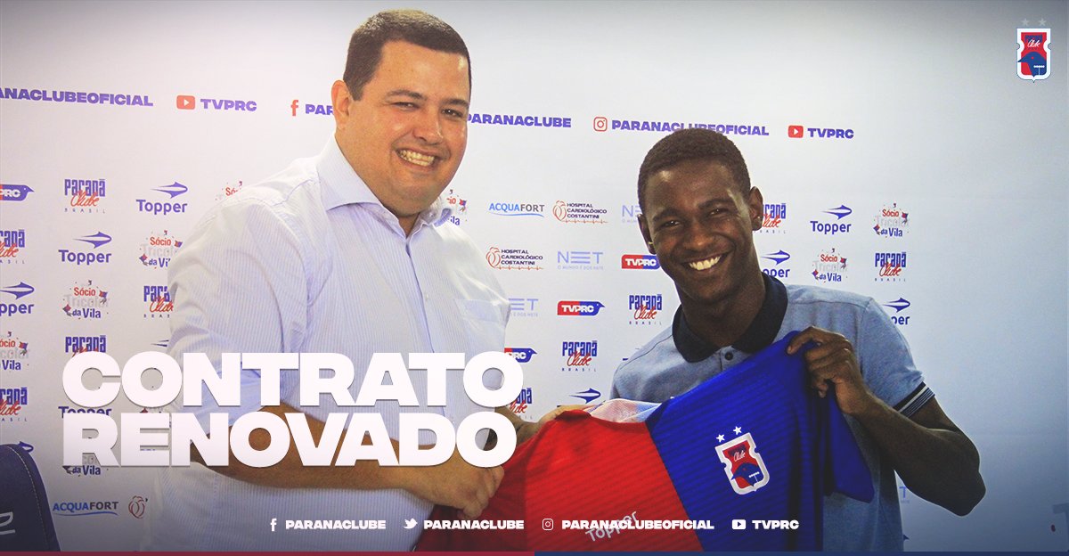 ParanaClube's tweet photo. CONVOCADO E DE CONTRATO NOVO!

Renovamos com Jhonny Lucas até dezembro de 2020. https://t.co/xJ1ATQUGQu https://t.co/X2glMKPO4o