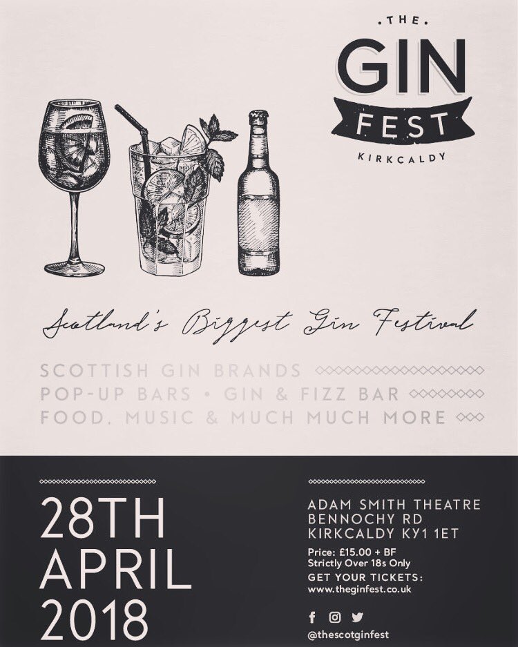 thescotginfest's tweet photo. #Kirkcaldy we will see you soon at the @ASTheatre. Get your tickets https://t.co/U8h93Wvhcu #gin #gintour #scotland #GinAndTonic #ginandfizz #ginsofscotland #scottishgin #events https://t.co/Ah7X5mSqWU