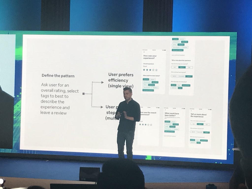 Thought provoking talk on the future of design systems, rethinking design process by utilising user stories and user intent formulated as rules to generate designs &amp; fuel personalisation. <a href="/karrisaarinen/">Karri Saarinen</a> #dsconf