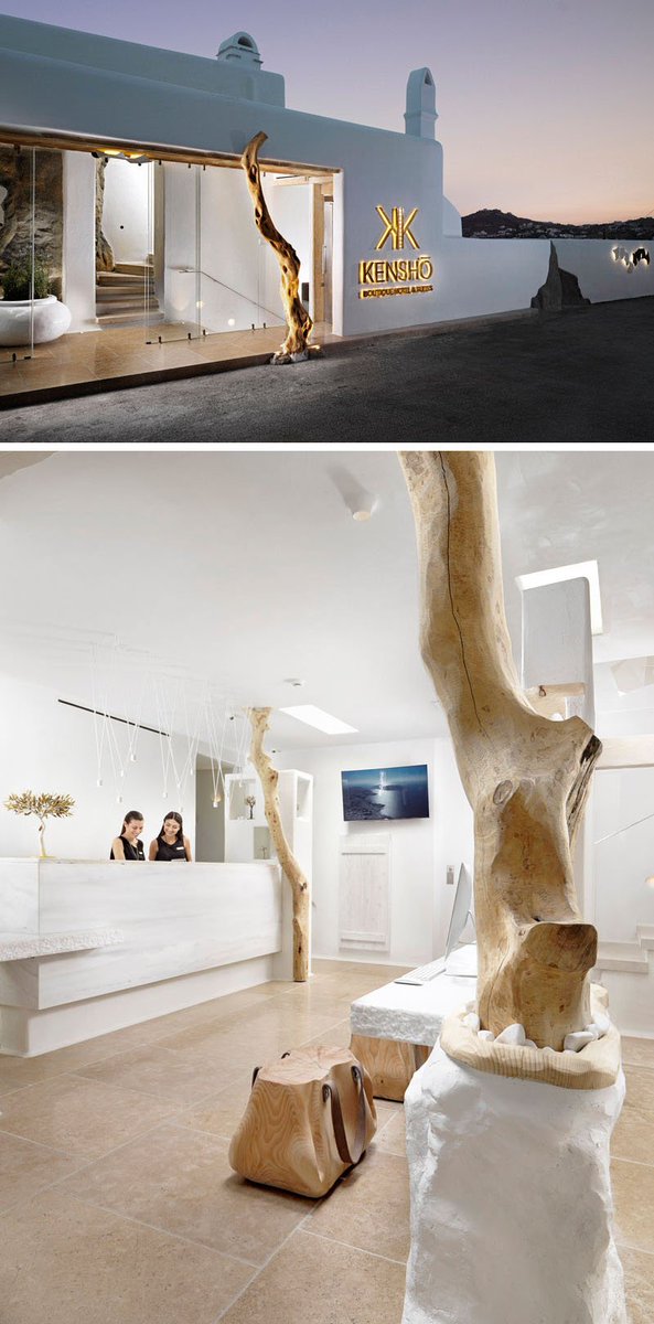 TerriAugustyn's tweet image. White walls paired with stone and wood is typical in #Cycladicarchitecture — the inspi... cpix.me/a/42050958